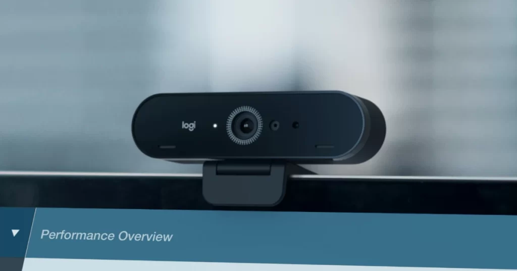 Logitech BRIO webcam
