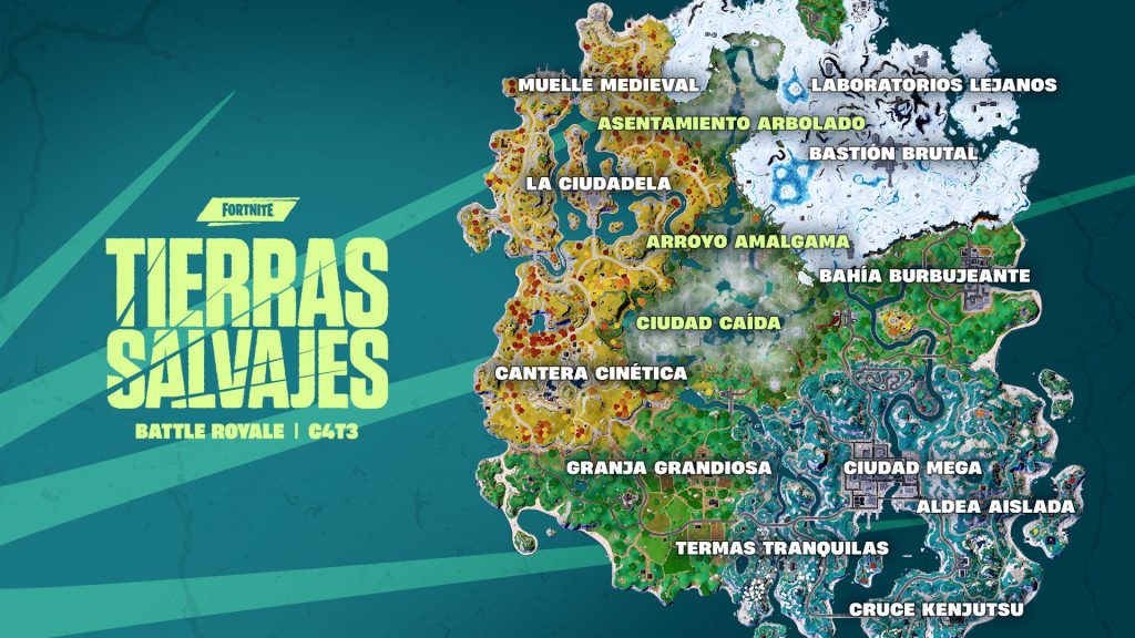 Fortnite mapa español