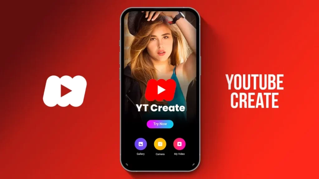 YouTube Create app