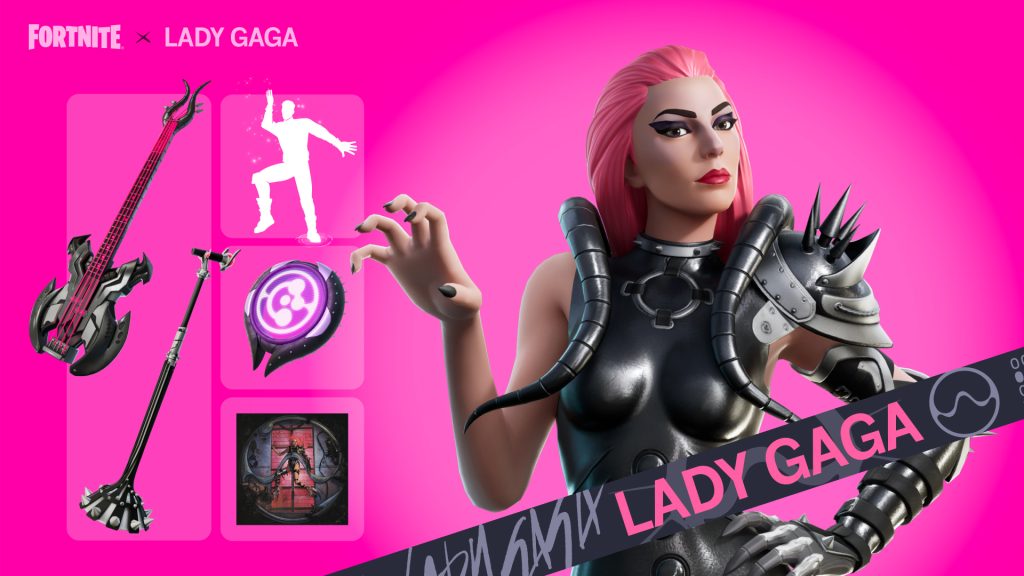 Lady Gaga Chromatica Armor Fortnite Festival