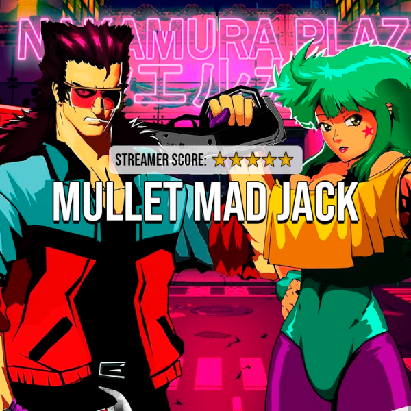 MULLET MAD JACK: Acción noventera al mejor estilo Anime y Cyberpunk